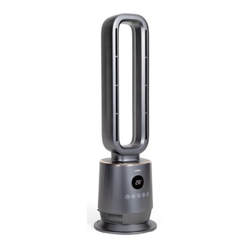 Livoo Ventilateur Sur Pied 85.5cm 2000w Gris/blanc Dom498