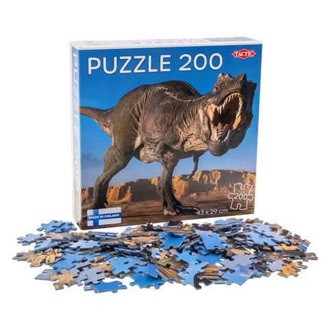 Tactic Puzzle Lovers Tyrannosaurus 200 Pcs Puzzle