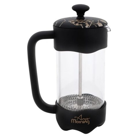 Any Morning Cafetière à piston 350 ml Acier inoxydable Verre borosilicate