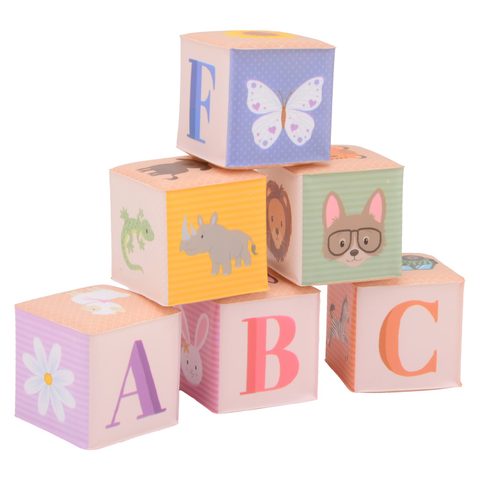 Johntoy Blocs De Bain Animaux Et Lettres - Ensemble De 6 Pièces