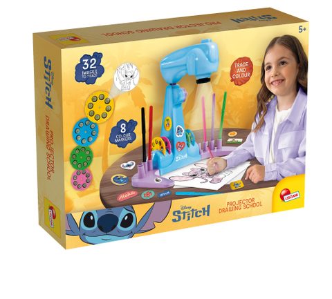 Liscianigiochi Projecteur De Dessins Et Accessoires Stitch – Kit Créatif Pour Enfants Lisciani