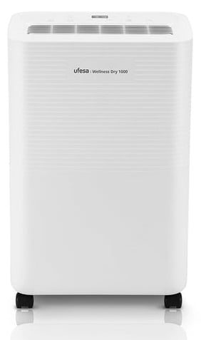 Ufesa Déshumidificateur Wellness Dry 1000 10L/jour 250W pour pièces jusqu'à 40m2