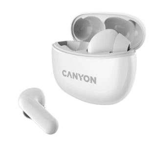 Canyon Cns-tws5w Casque Sans Fil Ecouteurs Appels/musique/sport/au Quotidien Usb Type-c Bluetooth