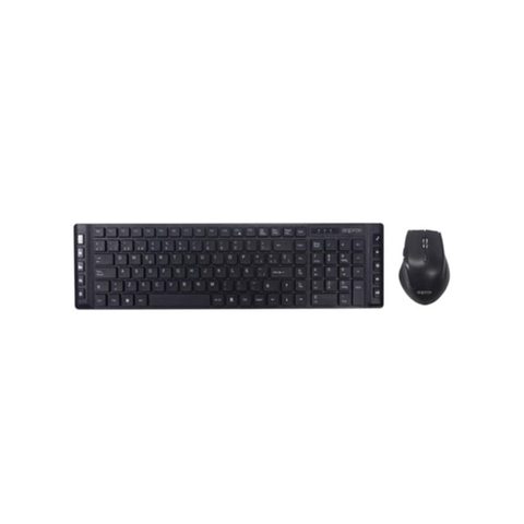 Approx Appmx430 Clavier Souris Incluse Bureau Rf Sans Fil Qwerty Espagnole