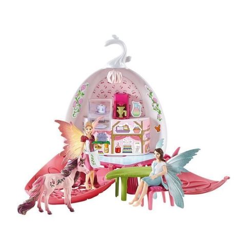 Schleich Café Des Elfes - 42526 - A Partir De 5 Ans