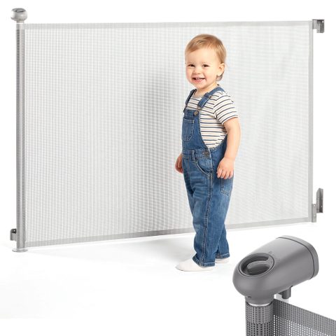 Moby System Barrière De Sécurité Enroulable Enfant Homesafe 140 Cm