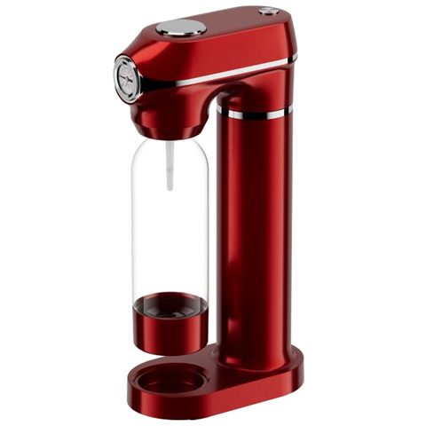 Naturamix Machine à gazéifier rouge + 2 bouteilles AQUABELLA ROUGE aquabella