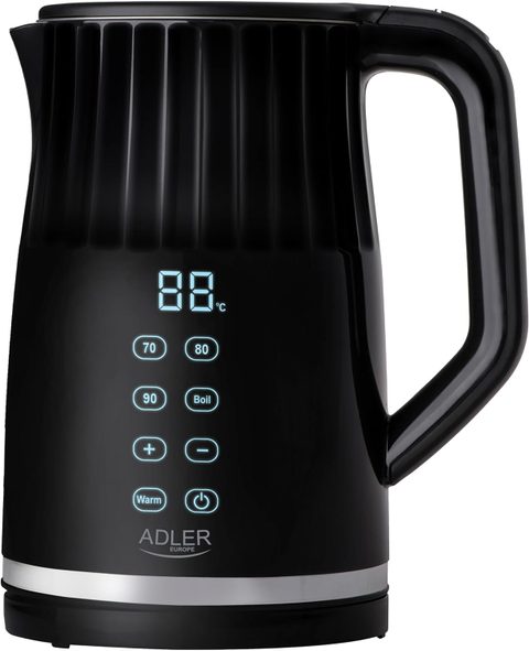 Adler Bouilloire LED 1,7L sans fil Contrôle température