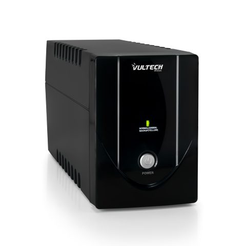 Vultech Ups1200va-lite Alimentation D'énergie Non Interruptible Interactivité De Ligne 1,2 Kva 600 W 2 Sortie(s) Ca