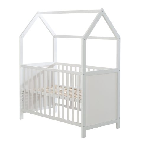 Roba Lit Cabane 60 X 120 Cm – Certifié Fsc – Lit Bébé Et Cododo