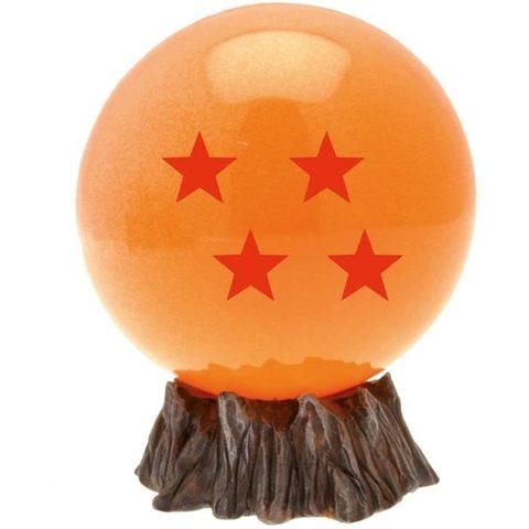 Plastoy Tirelire - Dragon Ball Z Boule de Cristal 4 Étoiles - Plastique - 10 cm