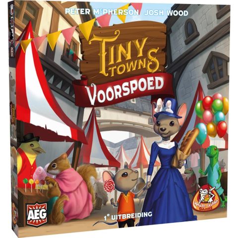 White Goblin Games Tiny Towns - Jeu De Société Captivant Par
