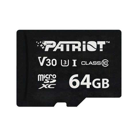 Patriot Memory Carte Micro SD PSF64GVX31MCX 64 Go