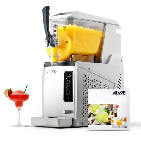 Vevor Machine à granita 3 L X-30, distributeur de boissons glacées pour maison, café et bar, nettoyage automatique