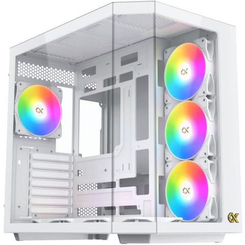 Xigmatek Boitier sans alimentation - CUBI II Arctic - Cube - Format E-ATX