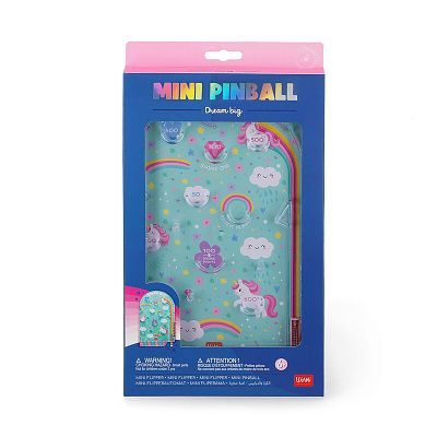 Legami Mini Flipper Licorne - Jeu de Pinball Compact et Enchanté