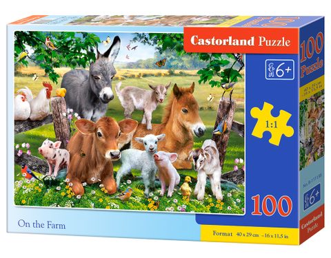 Castorland B-111138 Puzzle Jeu De Puzzle 100 Pièce(s) Animaux