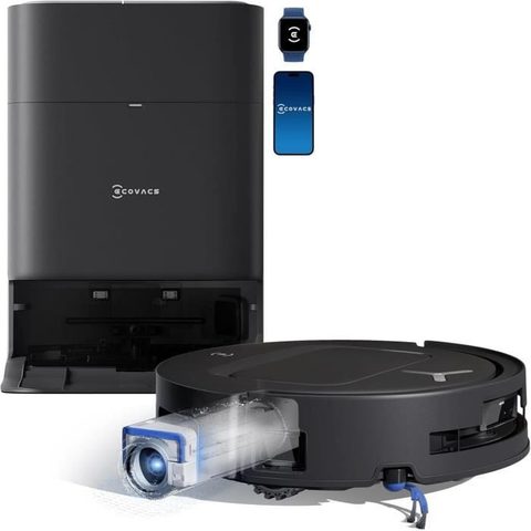 Ecovacs Robot aspirateur et laveur « Deebot T80 OMNI »