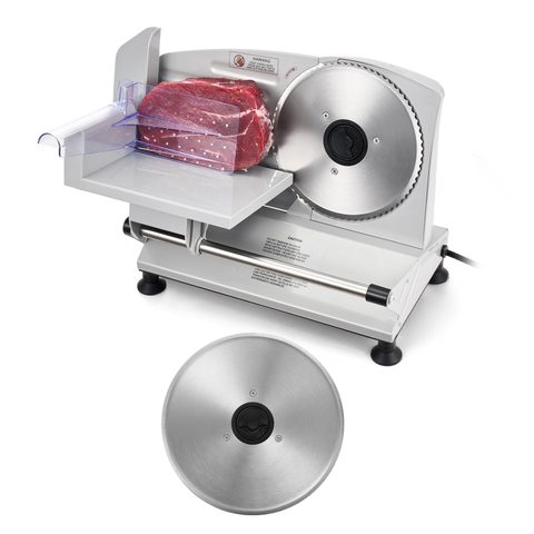 Vevor Trancheuse Électrique À Jambon Fromage Viande Lame 170 Mm Charcuterie