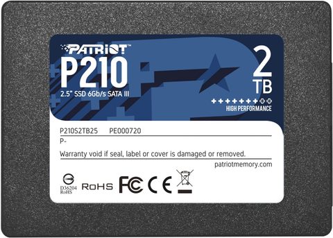 Patriot P210 2,5" SSD 2 To SATA 3