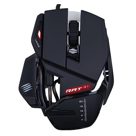 Mad Catz R.a.t. 4+ Souris Gaming Droitier Usb Type-a Optique 7200 Dpi
