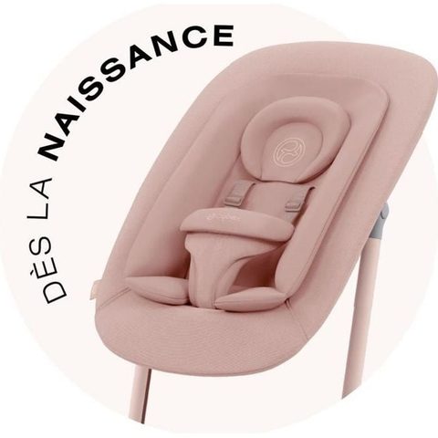 Cybex Transat Lemo 2 - Rose - Dossier Ajustable - Evolutif