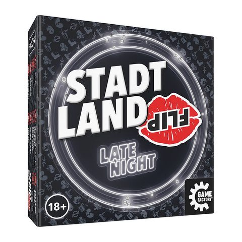 Game Factory Stadt Land Flip Late Night 10 Min Jeu De Cartes Stratégie