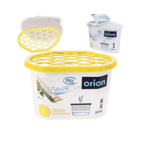 Orion Dés humificateur ULTRA FRESH 230 g Aroma Citron pour Pièces jusqu'à 20 m²