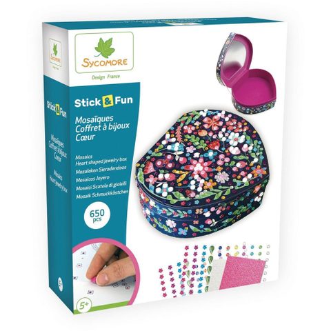 Sycomore 3D Mosaïques - StickN Fun - C coeur - Dès 5 ans