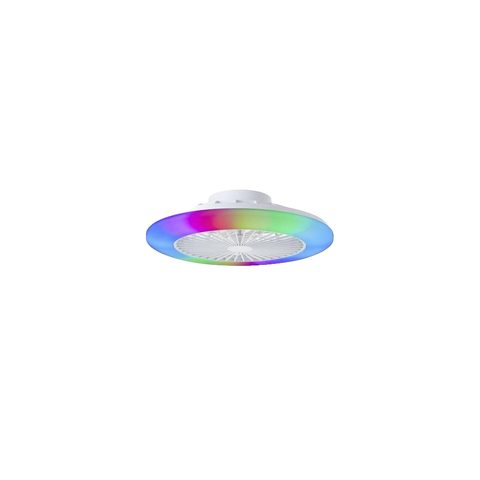 Brilliant Ventilateur Plafonnier Salerno 40w Rgb