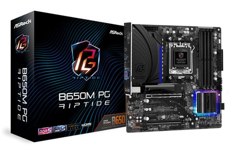 ASRock B650m Pg Riptide Amd B650 Emplacement Am5 Micro Atx