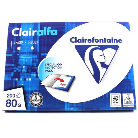 Clairefontaine Ramette 200 feuilles A4