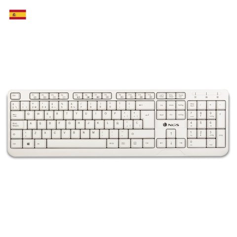 NGS Spike, Qwerty, Es Clavier Universel Usb Espagnole