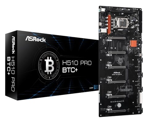 ASRock H510 Pro BTC+ Intel H510 LGA 1200 (Socket H5)