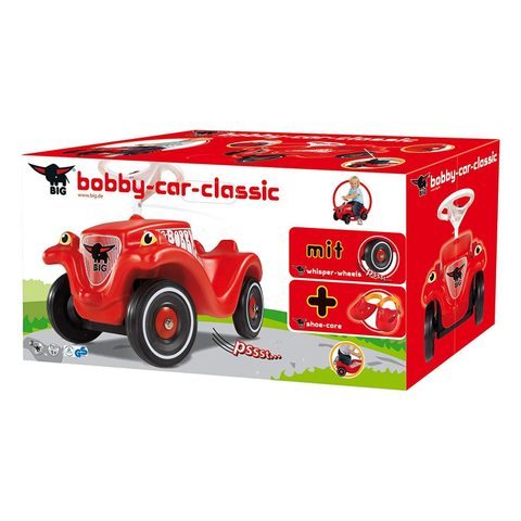 BIG Bobby Car Set -voiture Avec Roues Silencieuses Et Protège-chaussures