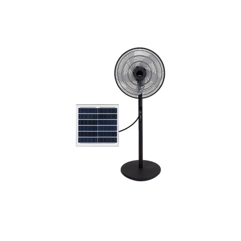 Fabrilamp Ventilateur À Poser Rialto 5 Pales Solaire