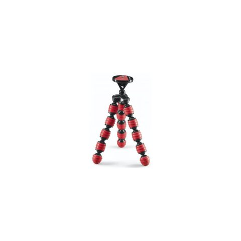 Cullmann Mini Trépied Alpha 350 Mobile Rouge Avec Support Smartphone