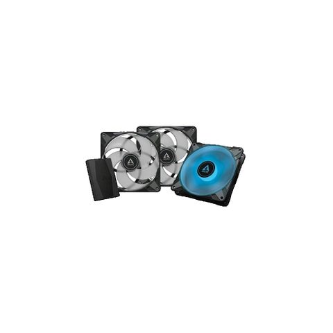 Arctic P14 PWM PST RGB - Ventilateur boîtier 140mm contrôle PWM et câble PST RGB pack de 3