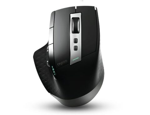 Rapoo MT750S souris Bureau Droitier RF sans fil + Bluetooth Optique 3200 DPI