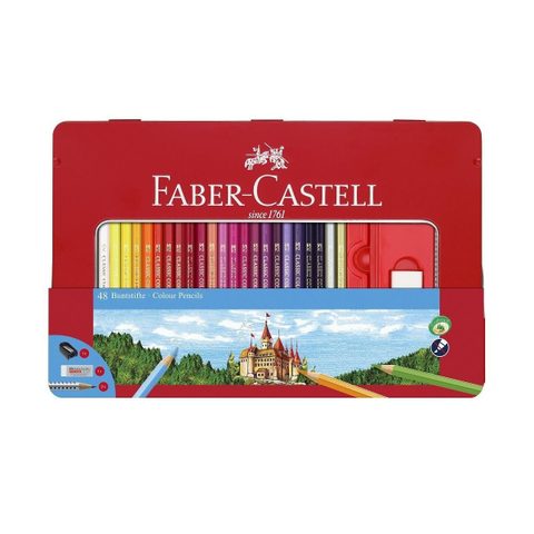 Faber-castell 8991761324042 C Cadeau De Stylos Et Crayons Boîte En Papier