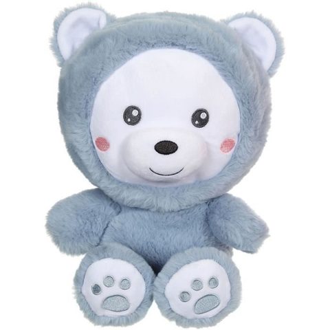 Gipsy Toys Peluche Ours Hoody Pets - Bleu 24 cm