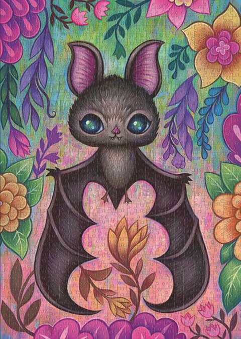 Heye Puzzle Baby Bat - Puzzle 1000 Pièces Fantasy Cartoon