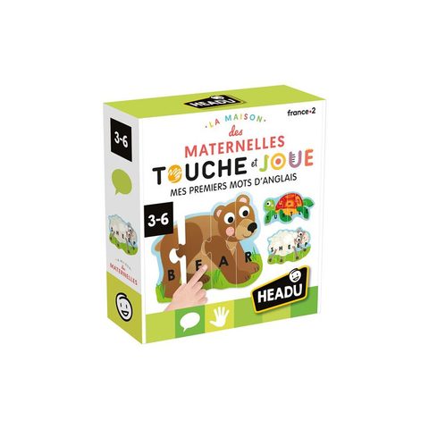 Headu Jeu Écriture Et Lettres Touche Et Joue Mes Premiers Mots D Anglais