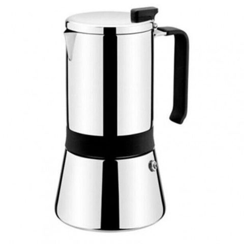 Monix Cafetière Italienne M770006 (6 Tasses) Acier Inoxydable