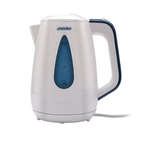 Mesko Bouilloire électrique sans fil. 1,7L filtre anti-calcaire base 360º MS 1261