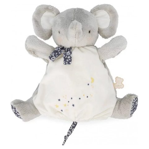 Kaloo Doudou Marionnette K210004 Fourrure Synthétique Velours Côtelé Mousseline De Coton