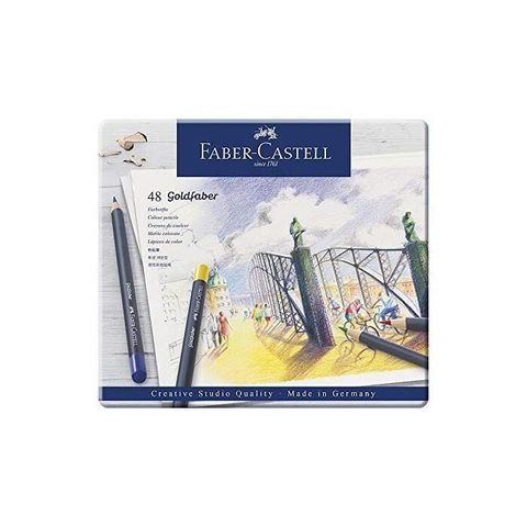 Faber-castell Lapins de couleurs Goldfaber Metal 48 pièces multicolore doux