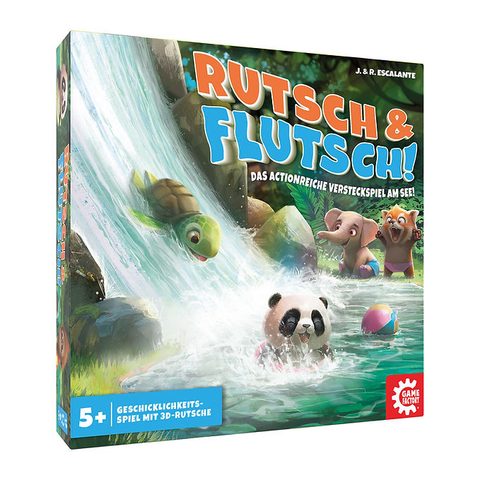 Game Factory Rutsch & Flutsch 15 Min Jeu De Société Stratégie
