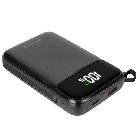 Swissten Powerbank Magsafe 15w 10000mah Avec Câbles Lightning / Usb-c Intégrés Pd 20w