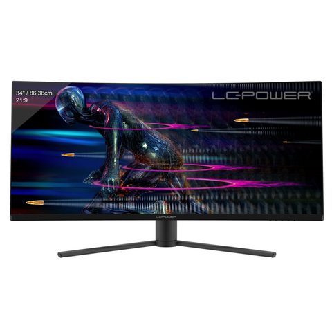 Lc Power Lc-m34-uwqhd-165-c Écran Plat De Pc 86,4 Cm (34") 3440 X 1440 Pixels Ultrawide Quad Hd